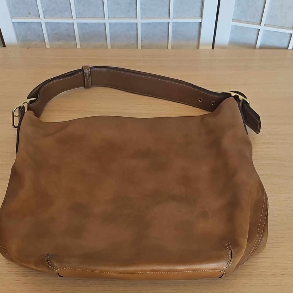 Brown Leather Shoulder Bag